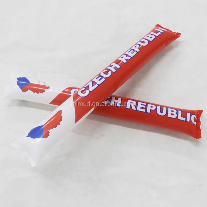 
World Cup Fan Usage inflatable cheering thunder clap stick 