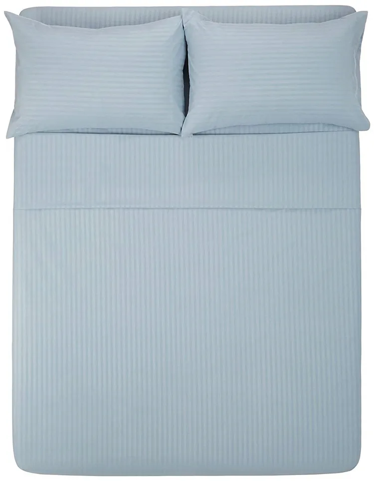 100% хлопок, постельное белье для использования в больницах и гостиницах, белое плоское постельное белье на продажу