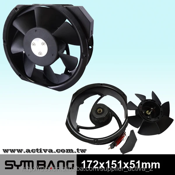 172mm 115v 230v внешний ротор осевого вентилятора (a17251s-js)