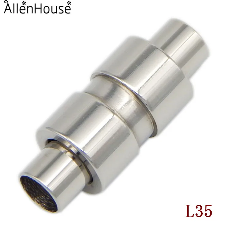 Silver Gold Tone Swivel Clasp End Cap Safety Lock For 2/3/4/5/6/7/8mm Leather Cord