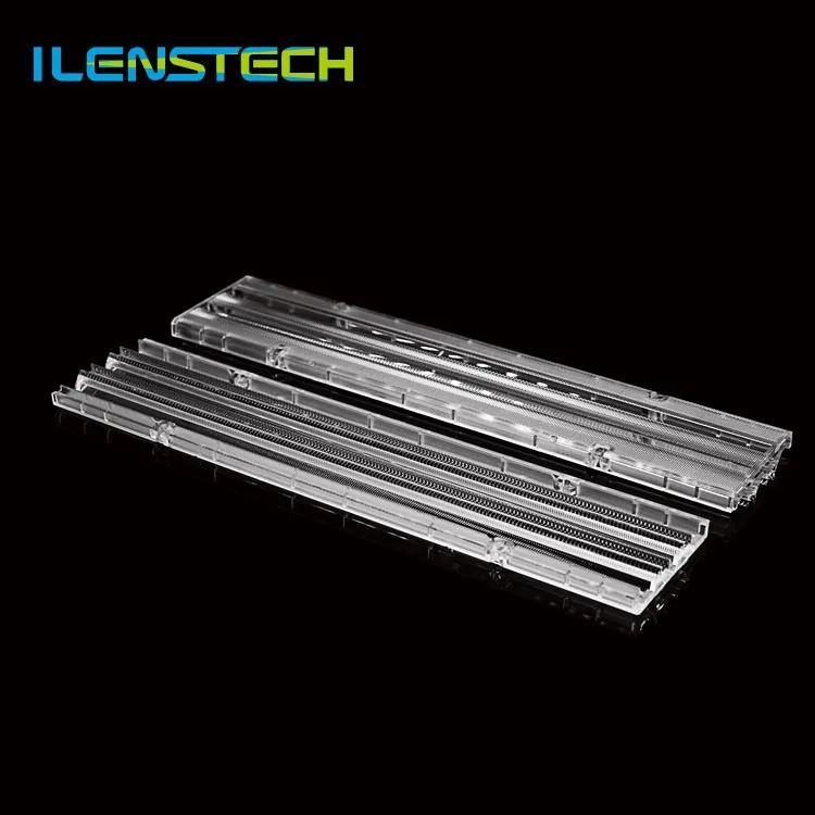 Smd led linear lens convex strip 60x90 degree for 3030 3535 5050 led