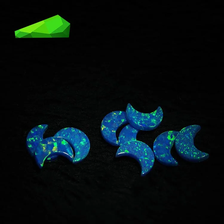 Beautiful low price of white opal stone moon synthetic opal necklace rough loose gemstone