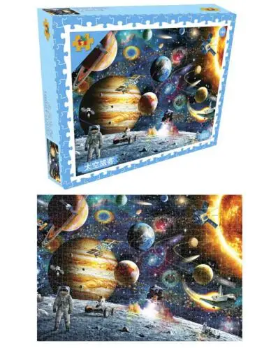 
TOYTOWN BRAND Hot selling outer space view 1000 pieces jigsaw Puzzles for Adult Educational Puzzle Toys 