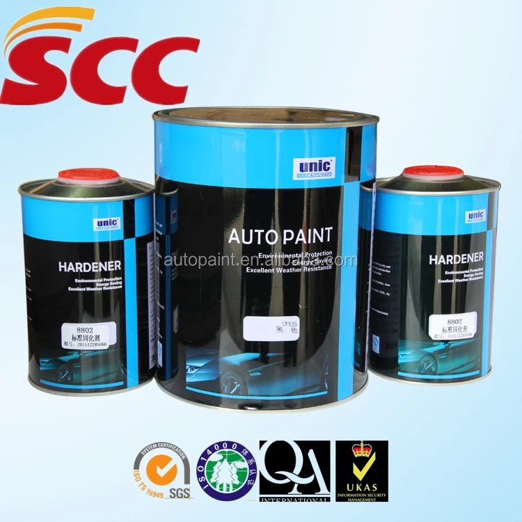 UN-S18 UNIC 2K Bright yellow auto base paint