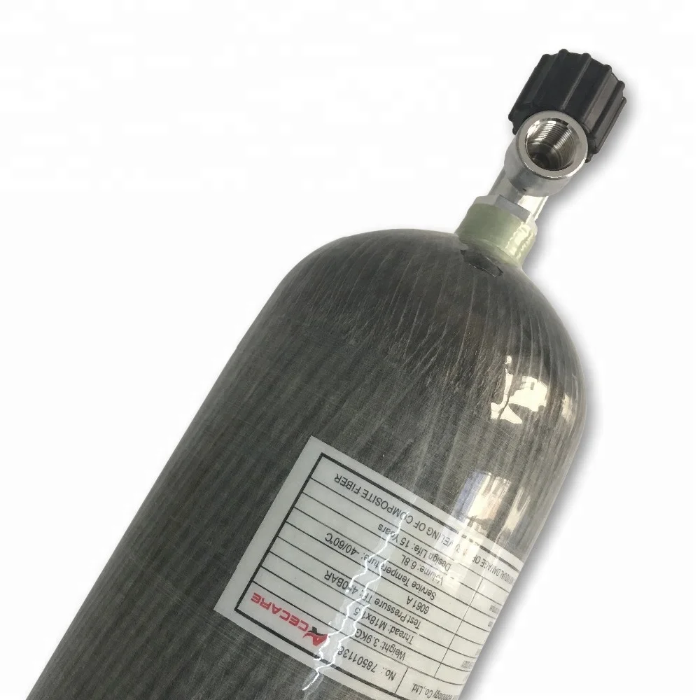 
high quality 6.8L high pressure carbon fiber air cylinders for sale 