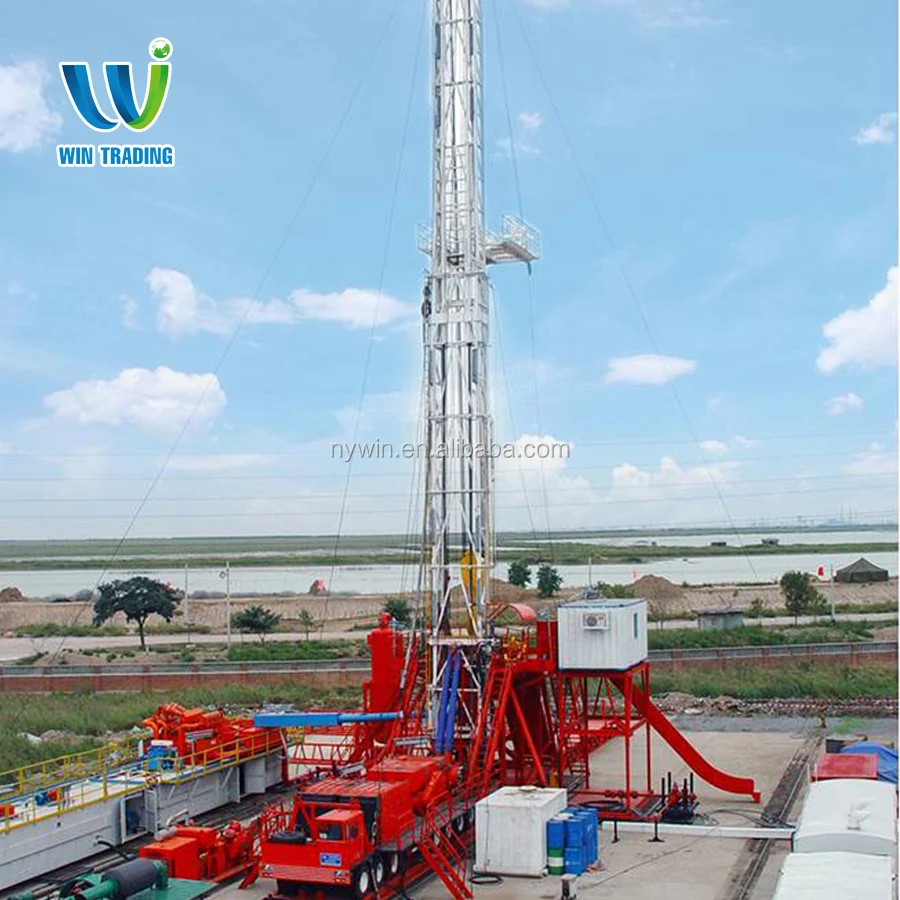 RG API Standard Oil Field Oil and Gas Well Bore Hole Truck Mounted Mobile ZJ30 750hp Drilling Rig and Workover Rig