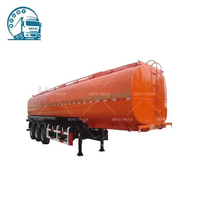 
Tri axle gooseneck oil fuel transportation fuel tanker truck for sale 
