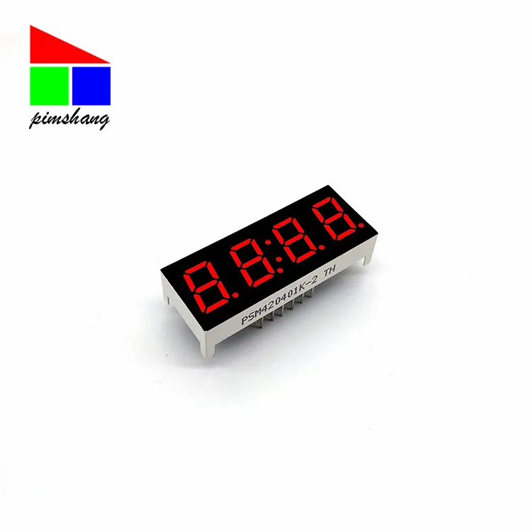 
4 digit 7 segment 0.4 inch digital tube display is widely used in home appliances 