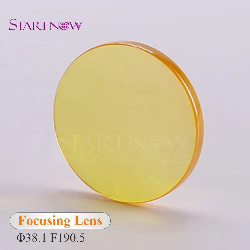 Dia.38.1 F190.5mm 10600nm USA CVD NSe Meniscus Co2 Laser Lens for High Power Laser Mixed Cutting