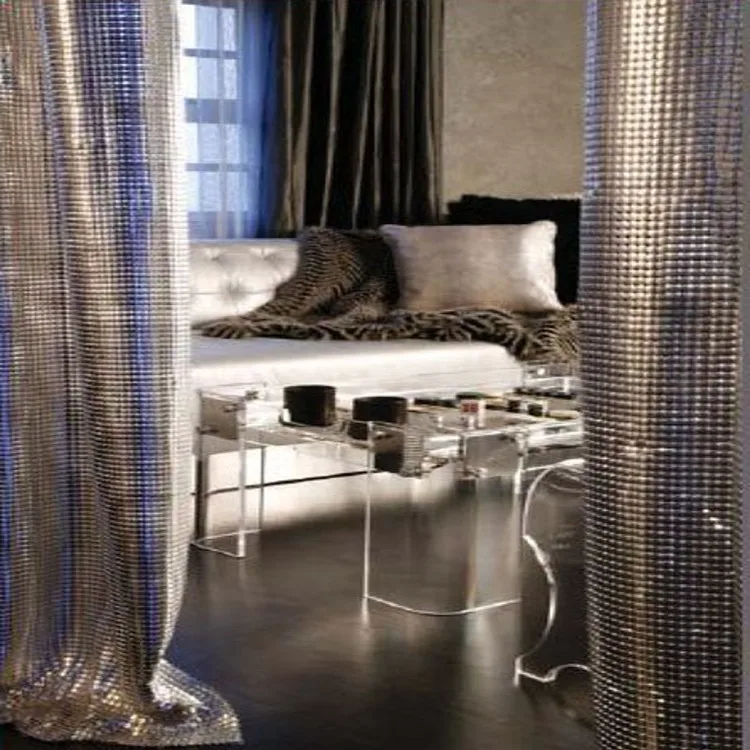 Shimmer Cloth Metal Mesh Fabric for Garments Decoration