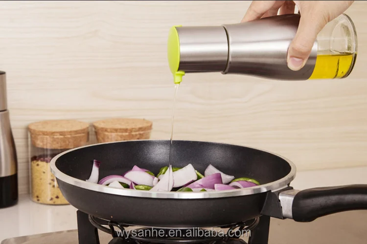 2015 the latest 185ml Health materials eco-Friendly cooking oil bottle colorful cruet