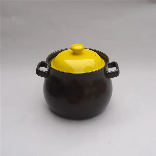 porcelainlarge cooking pot, multi-purpose cooking pot, fire resistance cooking pot