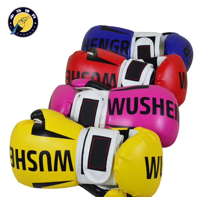 top king custom leather boxing fighting gloves