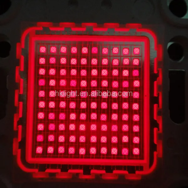high power COB 100W red 620nm 625nm 630nm 650nm 660nm LED Light Source for plant growth light
