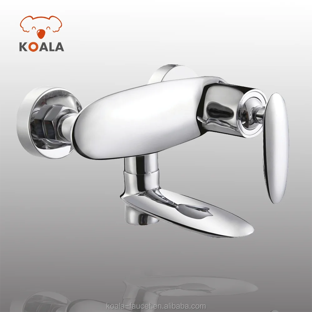 Дешевые открытый сантехники осадков spa поверхностного монтажа части клапана одной ручкой upc смеситель для душа