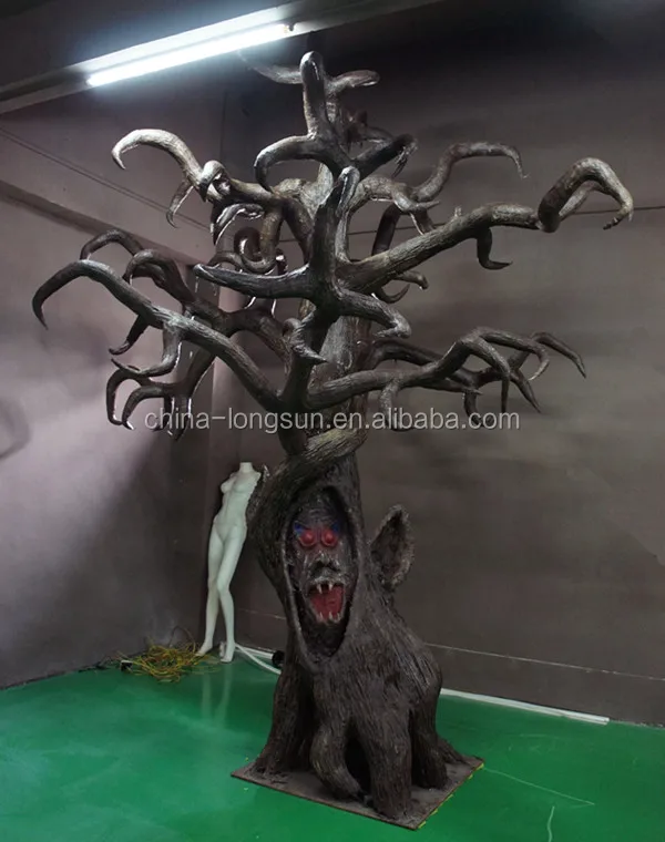 Lsws15121210 где купить на заказ искусственного жуткий дерево для хэллоуин декор