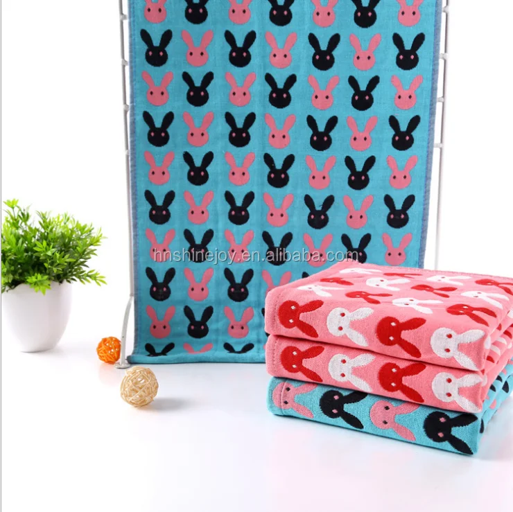 kids 100% cotton multilayer gauze towel face towel bath towels