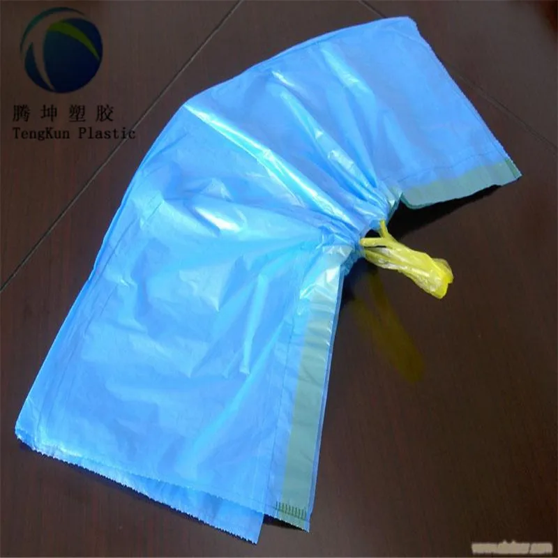 Raw Materials Garbage Bag with Tie String