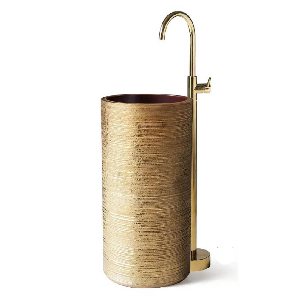 Вдохновленные отдельно стоящие раковины для ванной комнаты A009