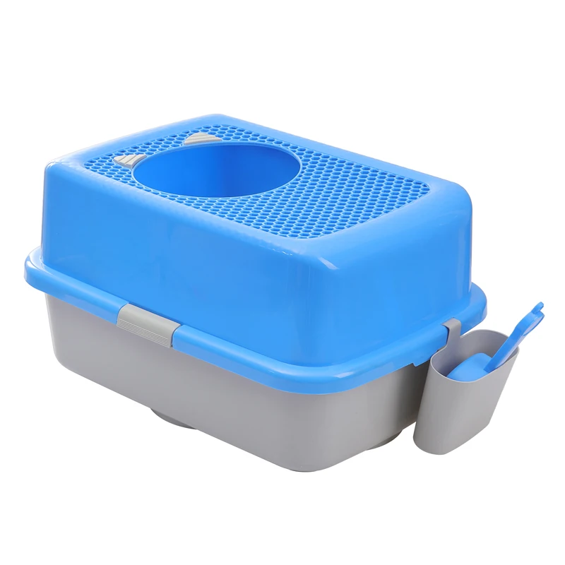Hot sale on Alibaba plastic cat toilet litter tray