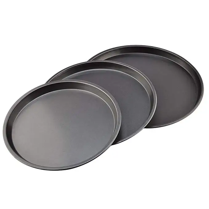 Best Selling Products Best 3Pcs Set Round Pizza Pan for Oven