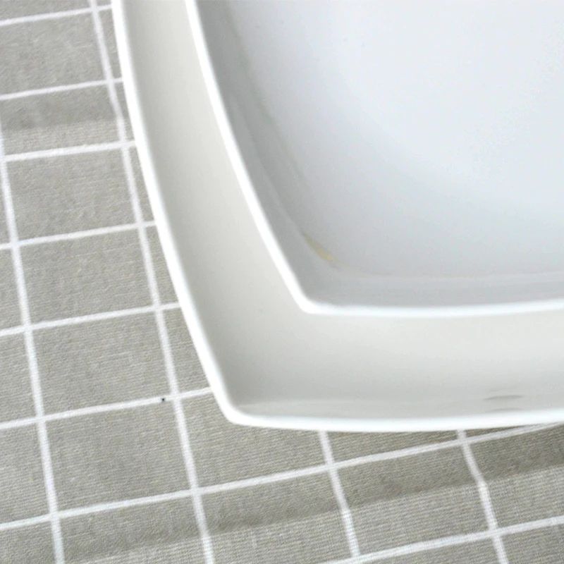 Guangzhou TaiYuanMei Manufacturer 100% restaurant cheap wholesale white melamine plate