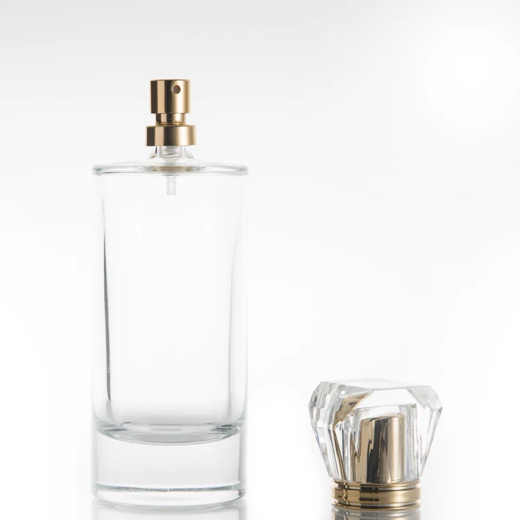 wholesale 30ml 50ml 100ml normal round perfume glass bottle for Customised Perfume Bottle 1oz Spray