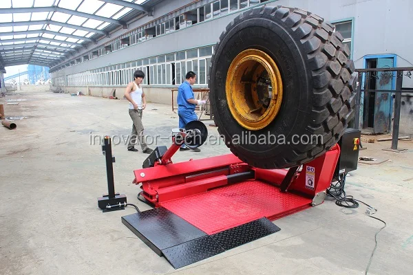 Full automatic heavy duty tire removal equipment for truck tire changing IT619S
