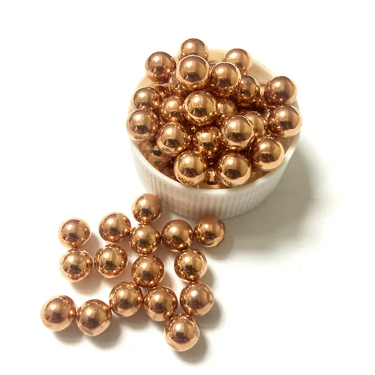 Wholesale copper balls 4.5mm solid pure copper balls with good quality