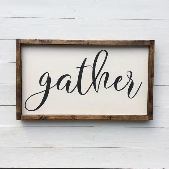 classic serif text Garage Definition wood decor wall