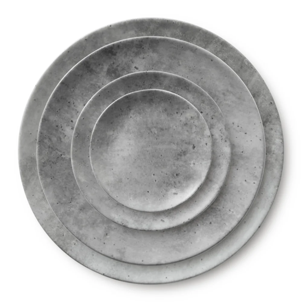 Middle East Tableware Grey Harmonia Spain Royal Opal White Gold Dinner Set