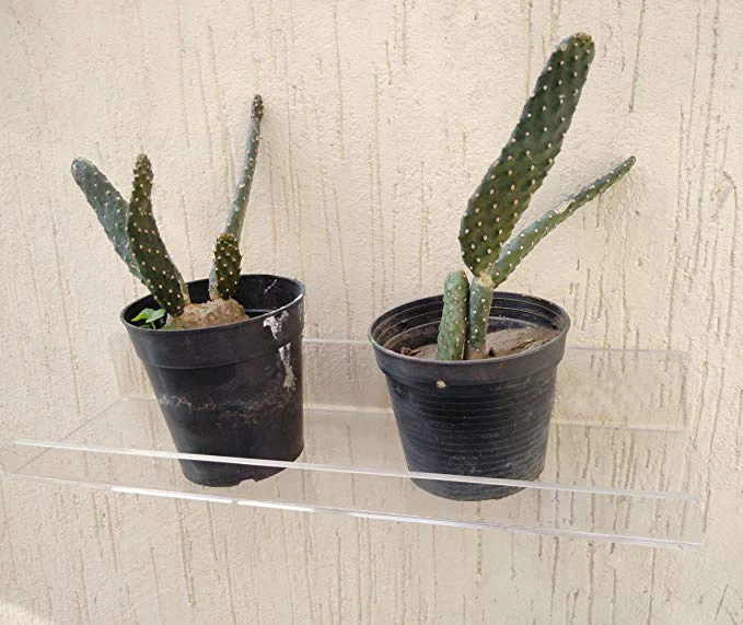 
Duty Clear Floating Shelf Wall Decor Display Bookshelf Acrylic Floating Shelves 