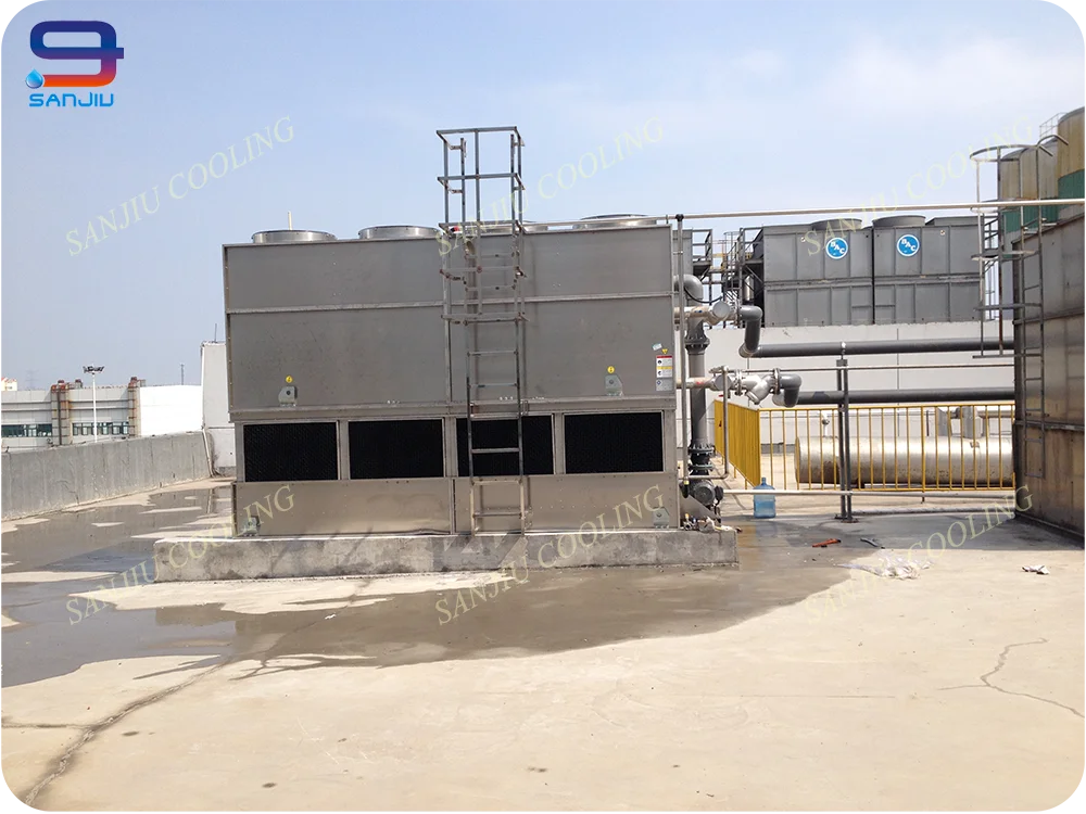 Closed Type Square Counter Flow Cooling Tower without Fills