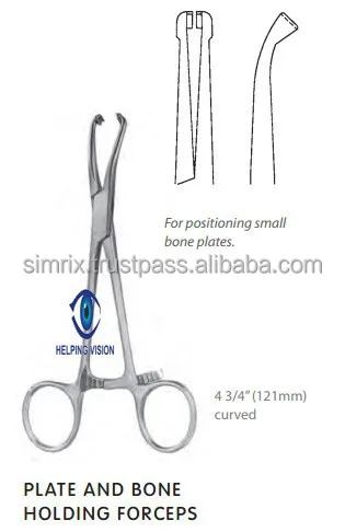  Зажим для хряща и кости Dingman 7 5 дюйма угловые зубья 2x2 с зубцами ортопедические/костные инструменты Simrix