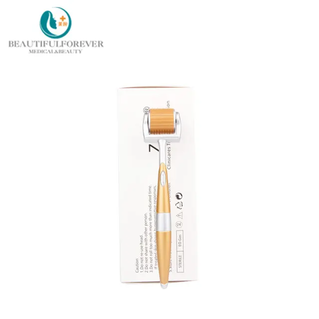 Beautforever ZGTS 192 micro needles derma roller for skin rejuvenation with 192 pins