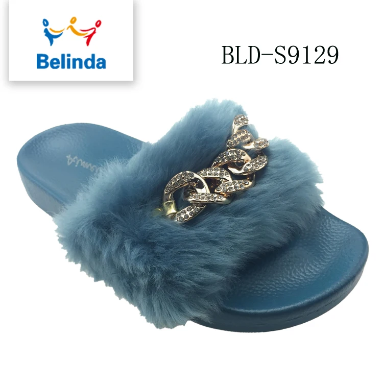 High Quality Shoes Slide Sandals Wholesale Sliders Fur Slippers
