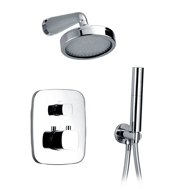 HIMARK in wall robinet douche cascade sistema grifos de duchas cascada bathroom waterfall rain shower set system with body jets