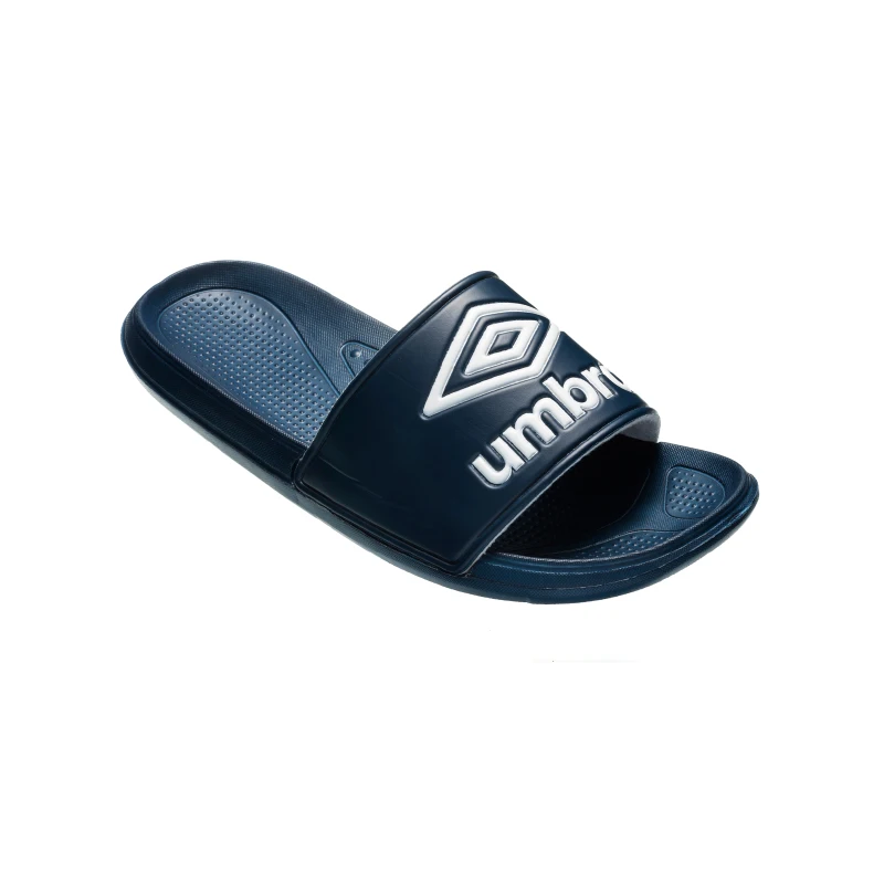 Custom logo eva plain slide sandal black pvc men slipper