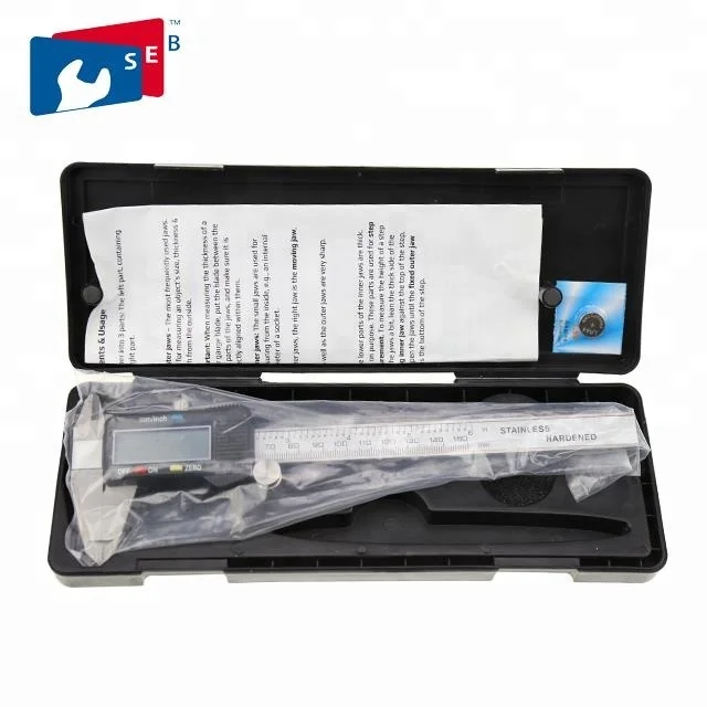 Plastic Cover Measuring Instruments Digital Caliper