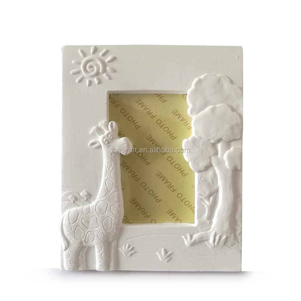 DIY Painting Ceramic Picture Photo Frame for home deco