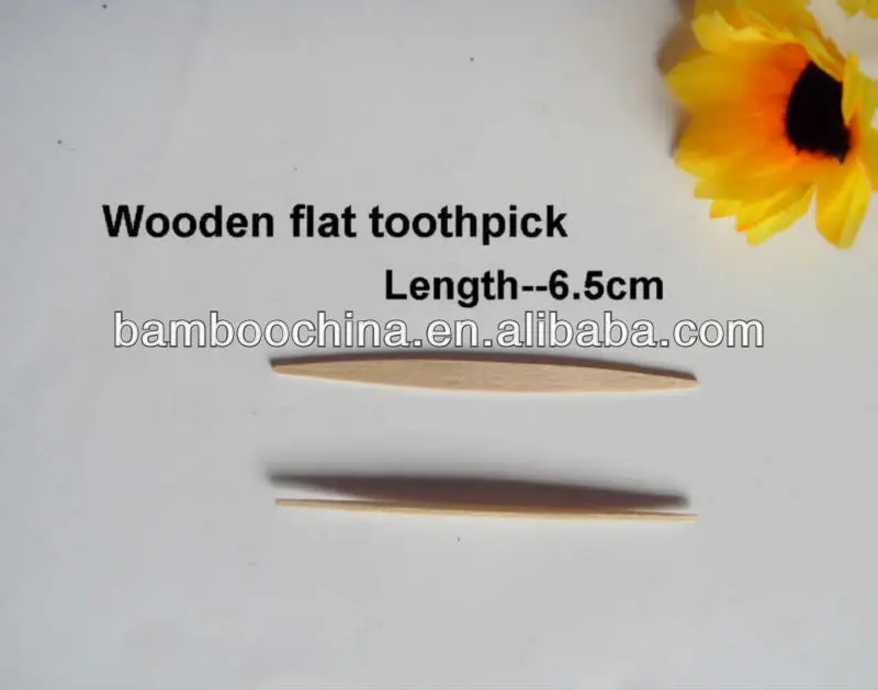 diamond flat wooden toothpicks
