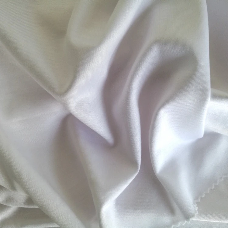Recycle Polyester Jersey Fabric High Quality Bamboo for T-shirt Bamboo 200gsm Plain Dyed Underwear Eco-friendly ANTI-UV Garment