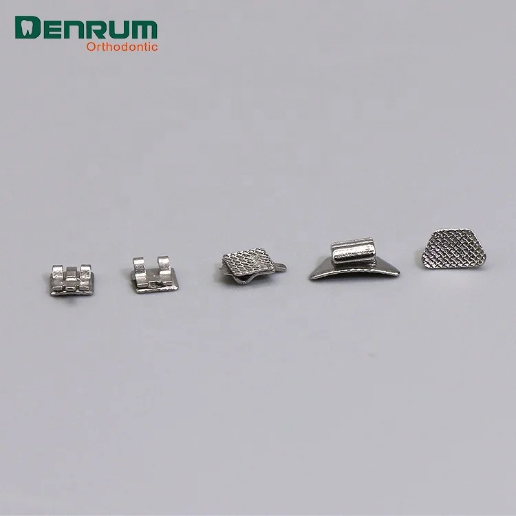
Metal dental orthodontic 2D lingual bracket 345hooks with CE,ISO 