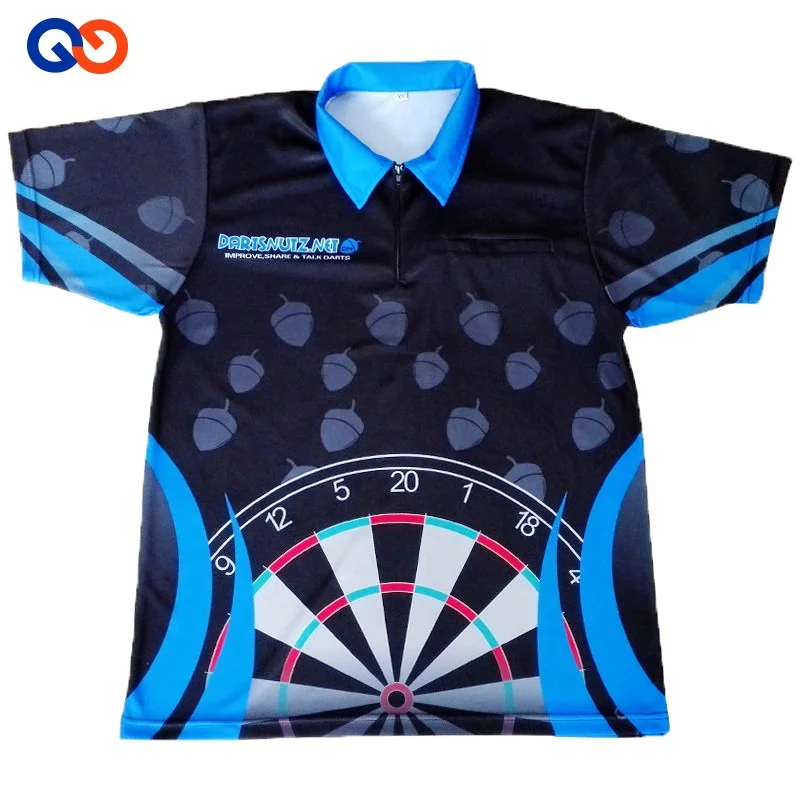 New design custom sublimation darts shirt darts jerseys