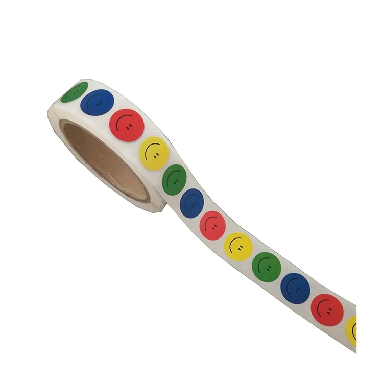 Wholesale Cheap Promotional Diary New Cartoon Smiley Face Sticker For Kids