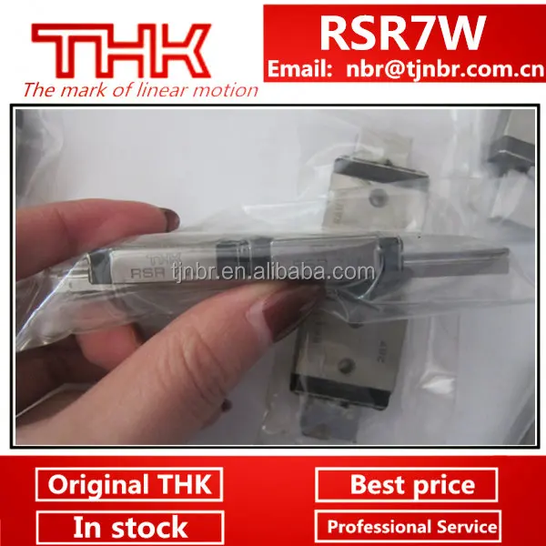 original THK RSR linear block rail RSR7W for 3d printer
