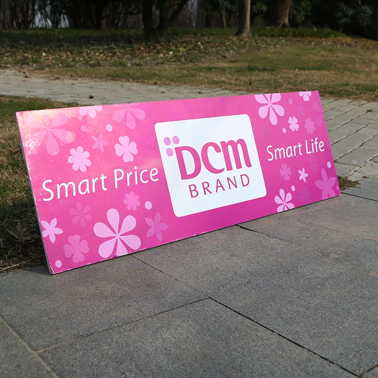 PP Material Outdoor corrugated Plastic Yard Signs/ Advertising Boards
