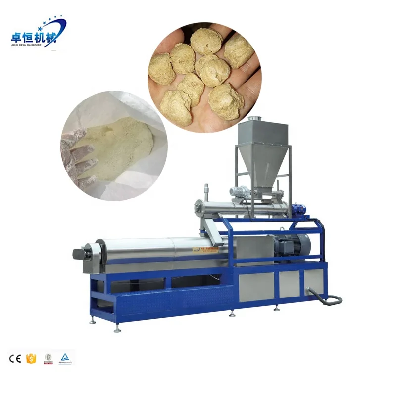 
artificial meat Soya bean protein making machines 
