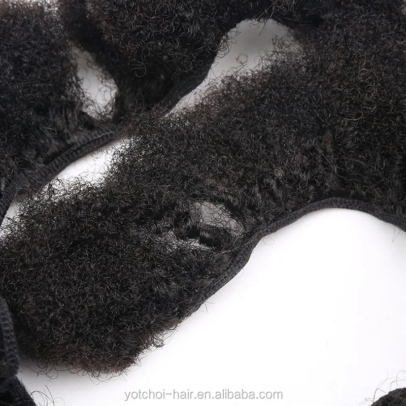 Hot selling products Grade 7A high quality malaysian afro kinky curl sew in hair weave