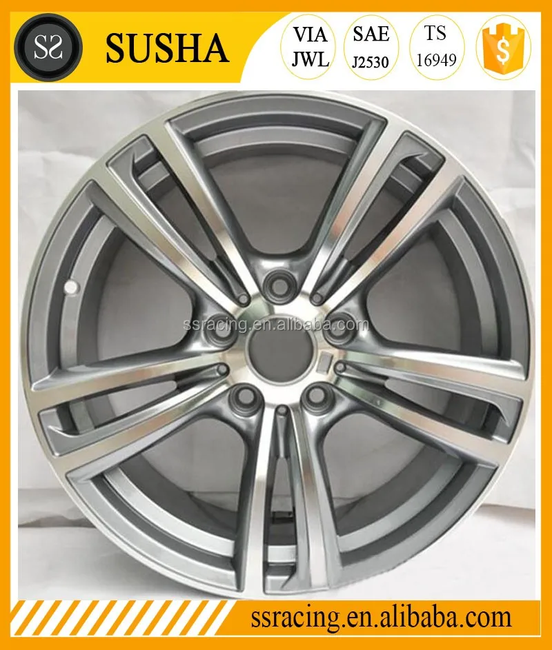 SS 18 Inch 1 Piece Replica Car Chrome Forged Aluminium Alloy Concave Wheels Rims